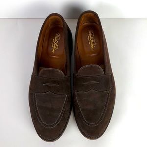 Brooks Brothers Brown Suede Penny Loafers size 9D